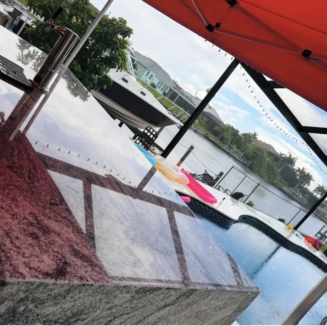 Granite Island Installation by S&D Kings of Marble