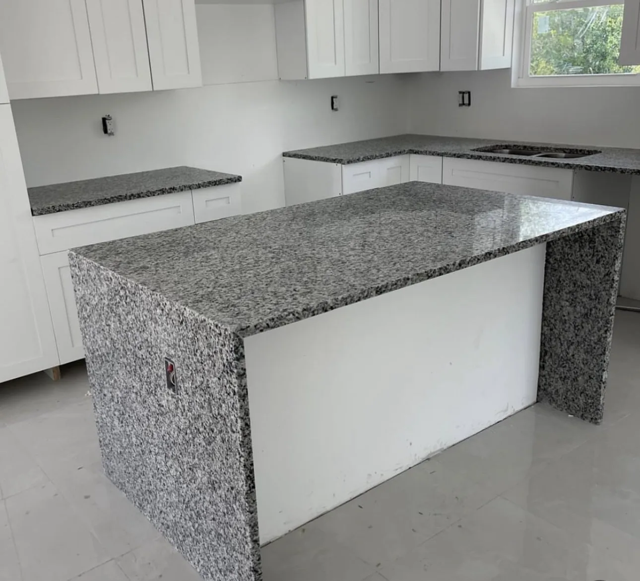 Gray Stone Countertops by S&D Kings of Marble